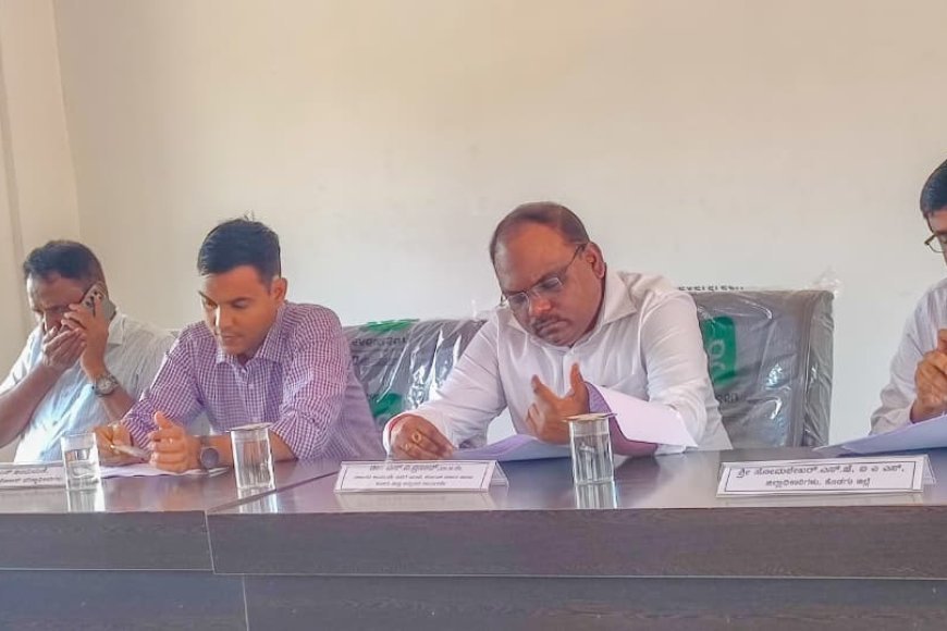 ಮುಂಗಾರು ಸಂದರ್ಭದಲ್ಲಿ ಅಗತ್ಯ ಮುನ್ನೆಚ್ಚರ ವಹಿಸಿ: ಡಾ.ಎನ್.ವಿ.ಪ್ರಸಾದ್
