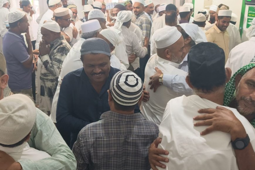ಕುಶಾಲನಗರ; ಶಾಫಿ, ಹನಫಿ ಬಾಂಧವರಿಂದ ಬಕ್ರೀದ್ ಹಬ್ಬಾಚರಣೆ