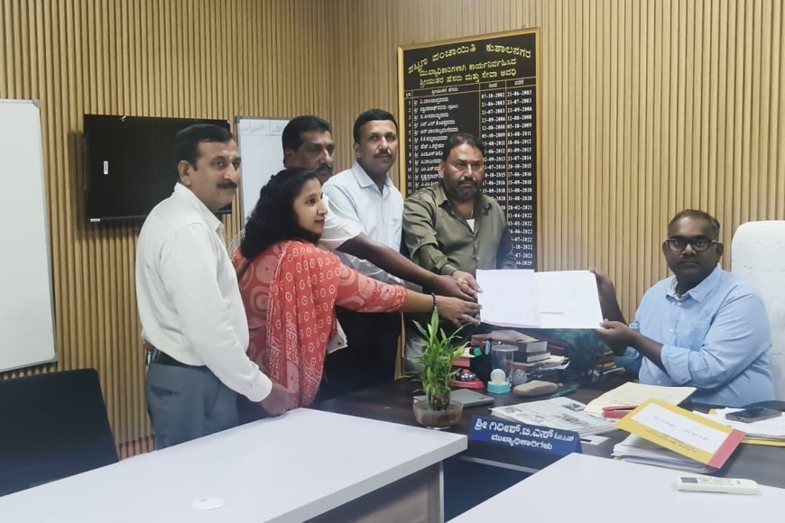 ರಸ್ತೆ, ಚರಂಡಿ ಒತ್ತುವರಿ ತೆರವಿಗೆ ಆಗ್ರಹಿಸಿ ಮನವಿ