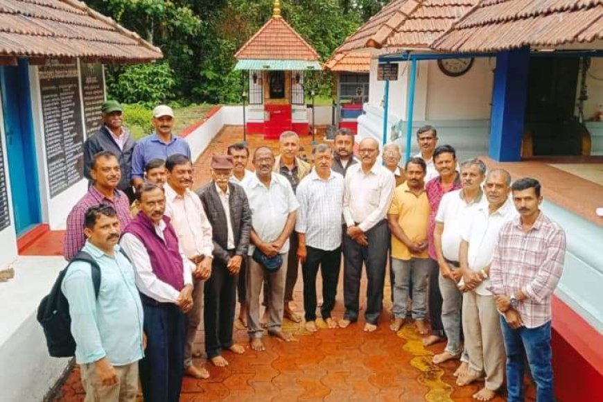 ಶಾಸಕ ಎ.ಎಸ್. ಪೊನ್ನಣ್ಣ ಅವರಿಗೆ ಸಚಿವ ಸ್ಥಾನ ದೊರಕಲೆಂದು ಕೆದಮುಳ್ಳೂರು ವಲಯ ಕಾಂಗ್ರೆಸ್  ವತಿಯಿಂದ ವಿಶೇಷ ಪೂಜೆ
