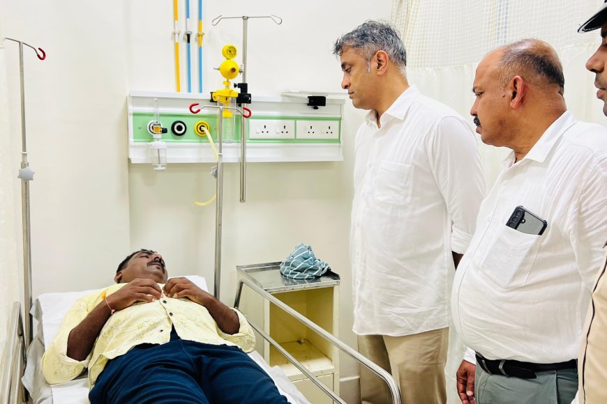 ಕಾಡಾನೆ ದಾಳಿ :ಗಾಯಾಳುಗಳ ಆರೋಗ್ಯ ವಿಚಾರಿಸಿದ  ಶಾಸಕ ಎ.ಎಸ್ ಪೊನ್ನಣ್ಣ