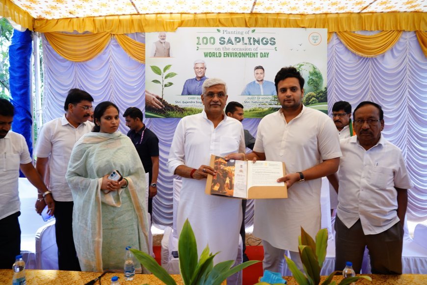 ಮೈಸೂರು ಮತ್ತು ಕೊಡಗಿನ ಪ್ರವಾಸೋದ್ಯಮ ಹಾಗೂ ಪರಂಪರೆ ಅಭಿವೃದ್ಧಿಗೆ ಮಹತ್ವದ ಪ್ರಸ್ತಾವನೆ ಸಲ್ಲಿಸಿದ ಸಂಸದ ಯದುವೀರ್ ಒಡೆಯರ್