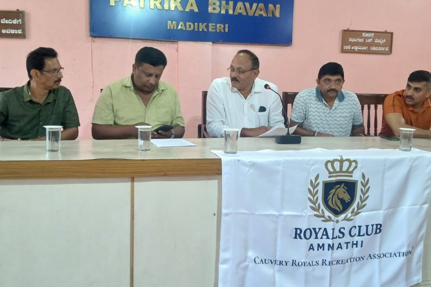 ಕೈಗ್ ಸ್ಪೋರ್ಟ್ಸ್ ಫೌಂಡೇಷನ್ ಹಾಗೂ ಕಾವೇರಿ ರಾಯಲ್ಸ್ ರಿಕ್ರಿಯೇಷನ್ ಕ್ಲಬ್ ಆಶ್ರಯದಲ್ಲಿ ಸೆ.8ರಿಂದ 13ರವರೆಗೆ ರಾಷ್ಟ್ರೀಯ ಮಟ್ಟದ ಹಾಕಿ ಪಂದ್ಯಾವಳಿ