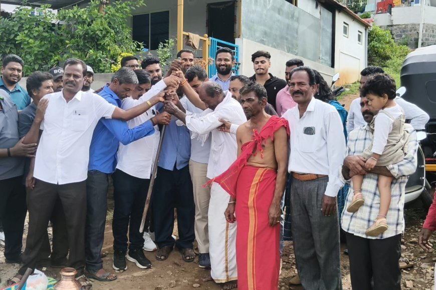 20ಲಕ್ಷ ರೂ ವೆಚ್ಚದ ಕಾಮಗಾರಿಗೆ ಚಾಲನೆ ನೀಡಿದ ಶಾಸಕ ಡಾ.ಮಂತರ್ ಗೌಡ