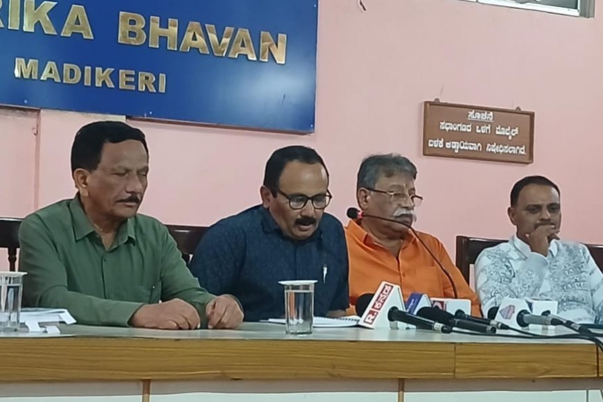 ಆನೆ ಕಂದಕ, ಬ್ಯಾರಿಕೇಡ್ ನಿರ್ವಹಣೆ ನಿರ್ಲಕ್ಷ್ಯ ಸರ್ಕಾರದ ವೈಫಲ್ಯದಿಂದ ಕೊಡಗಿನಲ್ಲಿ ಆನೆ ದಾಳಿ ಹೆಚ್ಚಳ: ಬಿಜೆಪಿ ಕಿಡಿ