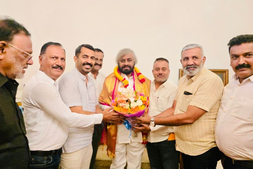 ಸಚಿವ ಈಶ್ವರ ಖಂಡ್ರೆ ಅವರನ್ನು ಭೇಟಿ ಮಾಡಿದ ಶಾಸಕ ಡಾ.ಮಂತರ್ ಗೌಡ