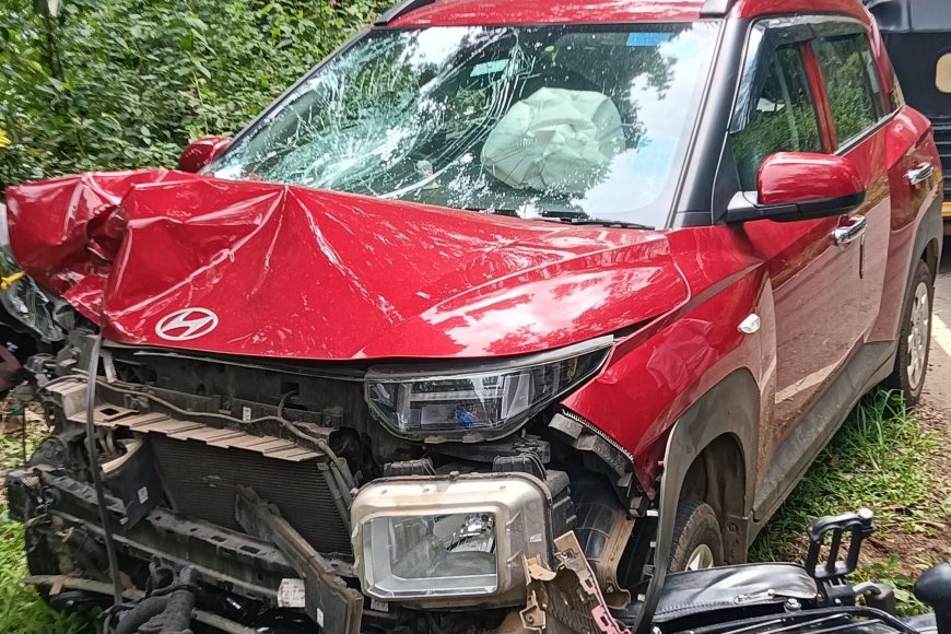ಚೆಟ್ಟಳ್ಳಿ:ಬೈಕ್ ಮತ್ತು ಕಾರಿನ ನಡುವೆ ಭೀಕರ ಅಪಘಾತ