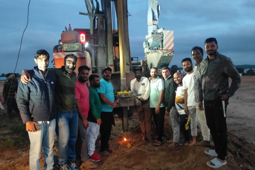 ಕುಶಾಲನಗರ ಗುಂಡೂರಾವ್ ಕ್ರೀಡಾಂಗಣಕ್ಕೆ ' ಕೊಳವೆ ಬಾವಿ ' ವ್ಯವಸ್ಥೆ