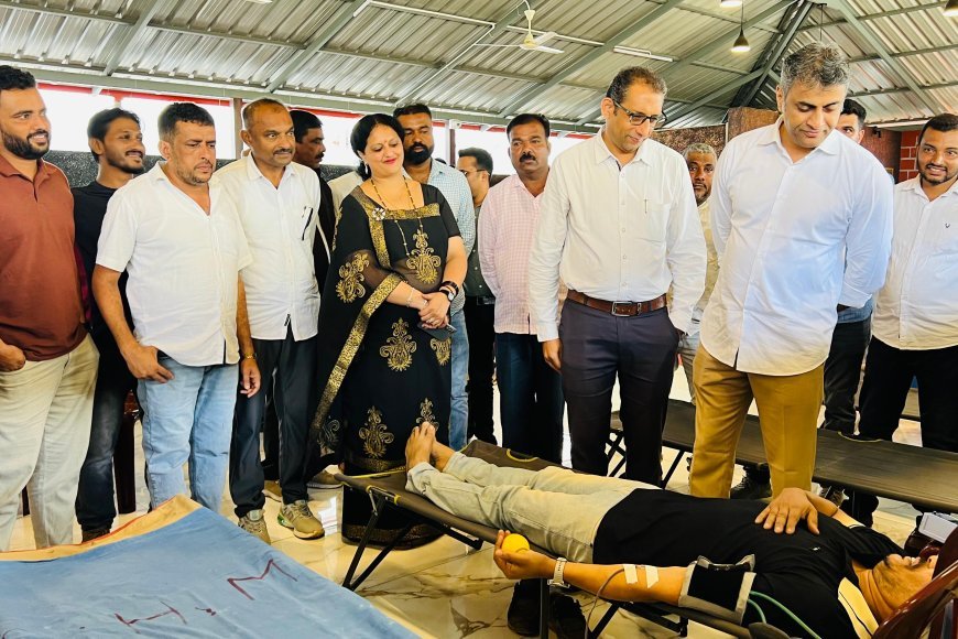 ವಿರಾಜಪೇಟೆಯಲ್ಲಿ ಸಹಾರ ಫ್ರೆಂಡ್ಸ್ ರಕ್ತದಾನ ಶಿಬಿರ ಉದ್ಘಾಟಿಸಿದ ಶಾಸಕ ಎಎಸ್ ಪೊನ್ನಣ್ಣ