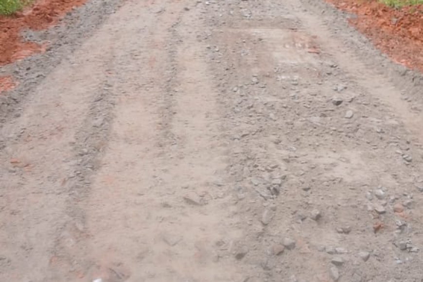 ಕಾಲೂರು ಮಾಂದಲಪಟ್ಟಿ ರಸ್ತೆ ದುರಸ್ತಿ ಕಾರ್ಯ ಆರಂಭ