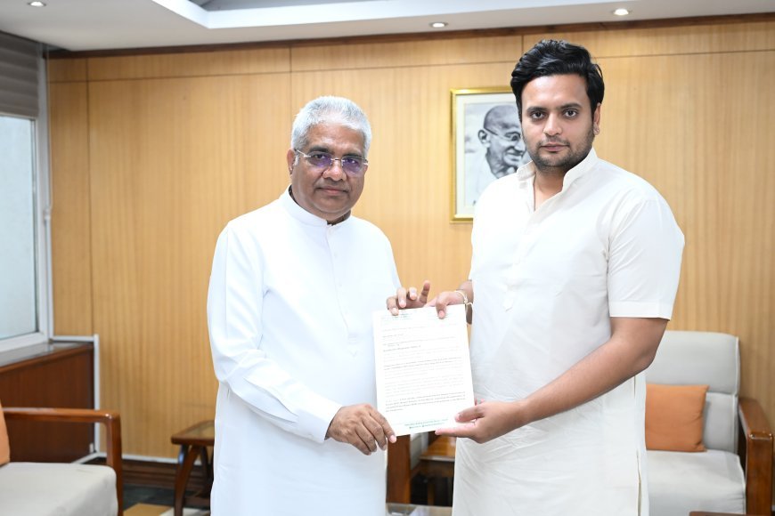 ಕೇಂದ್ರ ಅರಣ್ಯ ಸಚಿವರನ್ನು ಭೇಟಿಯಾದ ಸಂಸದ  ಯದುವೀರ್ ಒಡೆಯರ್;   ಕೊಡಗಿನಲ್ಲಿ ಆನೆ–ಮಾನವ ಸಂಘರ್ಷಕ್ಕೆ ಶಾಶ್ವತ ಪರಿಹಾರಕ್ಕೆ ಮನವಿ
