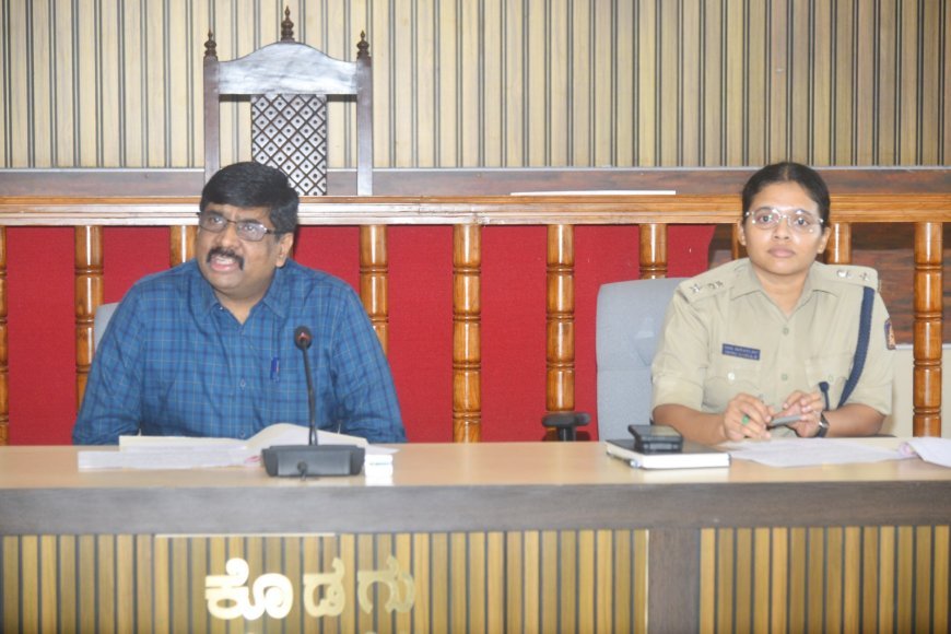 ಜಿಲ್ಲಾ ರಸ್ತೆ ಸುರಕ್ಷತಾ ಸಮಿತಿ ಸಭೆ ಮಳೆಗಾಲದಲ್ಲಿ ಅಪಘಾತ ಸಂಭವಿಸದಂತೆ ಎಚ್ಚರ ವಹಿಸಿ: ಜಿಲ್ಲಾಧಿಕಾರಿ ಸೋಮಶೇಖರ್