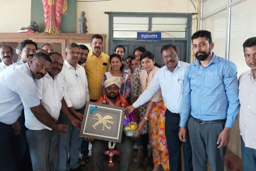 ಉಪ ನಿರ್ದೇಶಕರಾಗಿ ಬಡ್ತಿ; ಗುರುಸ್ವಾಮಿಗೆ ಬೀಳ್ಕೊಡುಗೆ
