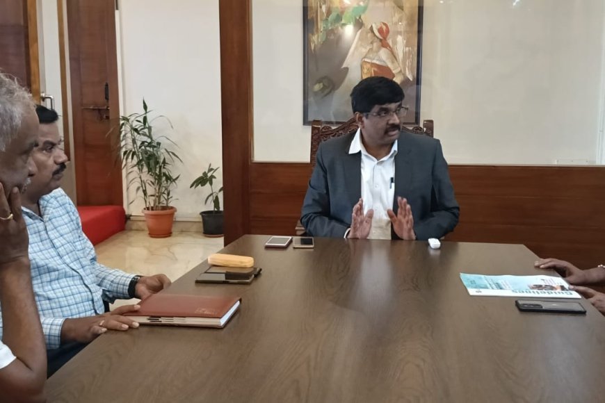 ನೀಟ್ ಯುಜಿ ಮರುಪರೀಕ್ಷೆ ಸಿದ್ಧತೆ ಬಗ್ಗೆ ಮಾಹಿತಿ ಪಡೆದ ಜಿಲ್ಲಾಧಿಕಾರಿ