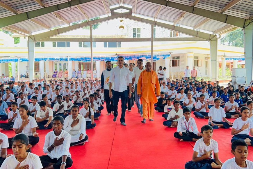 ಪೊನ್ನಂಪೇಟೆಯಲ್ಲಿ ಅಂತರರಾಷ್ಟ್ರೀಯ ಯೋಗ ದಿನಾಚರಣೆ: ಶಾಸಕ ಎ.ಎಸ್ ಪೊನ್ನಣ್ಣ ಭಾಗಿ