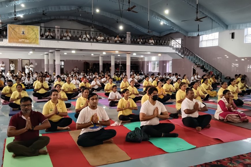 ಕೊಡಗು ಜಿಲ್ಲೆಯಾದ್ಯಂತ ಅಂತರ ರಾಷ್ಟ್ರೀಯ 12ನೇ ಯೋಗ ದಿನಾಚರಣೆ :  ದೈಹಿಕ ಮತ್ತು ಮಾನಸಿಕ ಆರೋಗ್ಯಕ್ಕೆ ಯೋಗ ಸಹಕಾರಿ: ಪಿ.ಕಲಾವತಿ