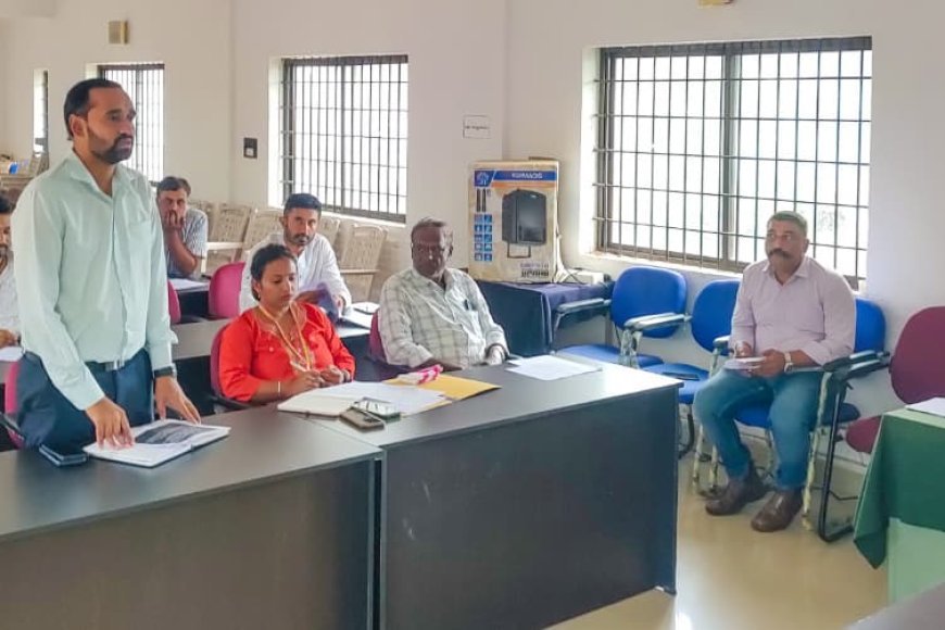 ಪೊನ್ನಂಪೇಟೆ ತಾಲ್ಲೂಕು ಗ್ಯಾರಂಟಿ ಯೋಜನೆಯ ಪ್ರಗತಿ ಪರಿಶೀಲನಾ ಸಭೆ