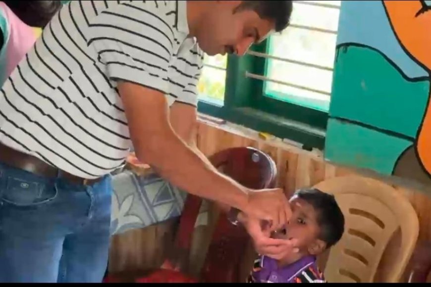 ಕರ್ಣಂಗೇರಿಯಲ್ಲಿ ಪಲ್ಸ್ ಪೋಲಿಯೋ ಕಾರ್ಯಕ್ರಮಕ್ಕೆ ಚಾಲನೆ