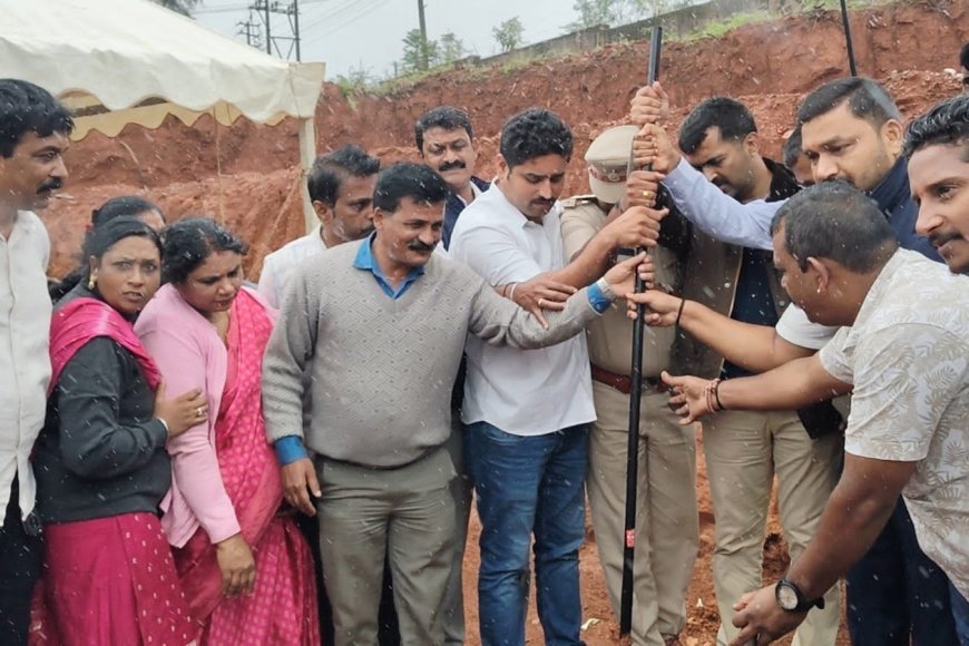 ಮಡಿಕೇರಿ ಆರ್.ಟಿ.ಒ ಕಛೇರಿಗೆ ಡಾ.ಮಂತರ್ ಗೌಡ ರವರಿಂದ 4ಕೋಟಿ 30 ಲಕ್ಷ ರೂ ವೆಚ್ಚದ ಸೆನ್ಸಾರ್ ಟೆಸ್ಟಿಂಗ್ ಟ್ರಾಕ್ ಕೊಡುಗೆ