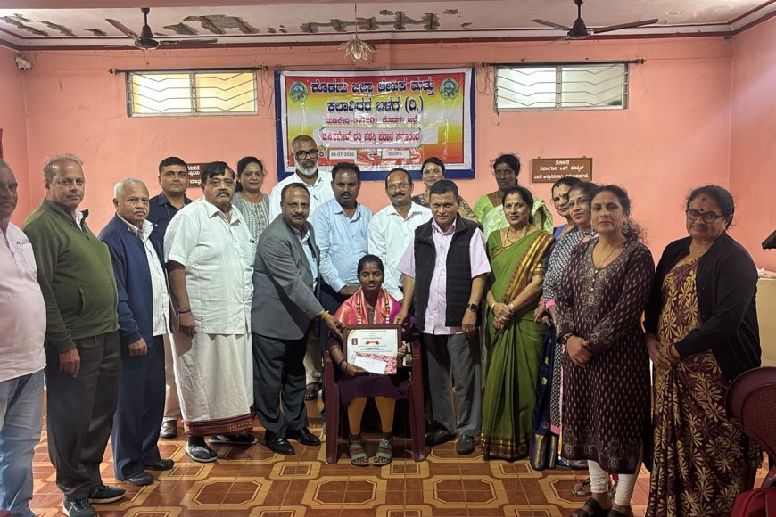 ಲೇಖಕರ, ಕಲಾವಿದರ ಬಳಗದ ವತಿಯಿಂದ ನಿಡ್ತ ಪ್ರೌಢಶಾಲೆಯ ವಿದ್ಯಾರ್ಥಿನಿ ಪೂರ್ವಿಕಳಿಗೆ ಟಿ.ಪಿ.ರಮೇಶ್ ದತ್ತಿ ಪ್ರಶಸ್ತಿ ಪ್ರದಾನ