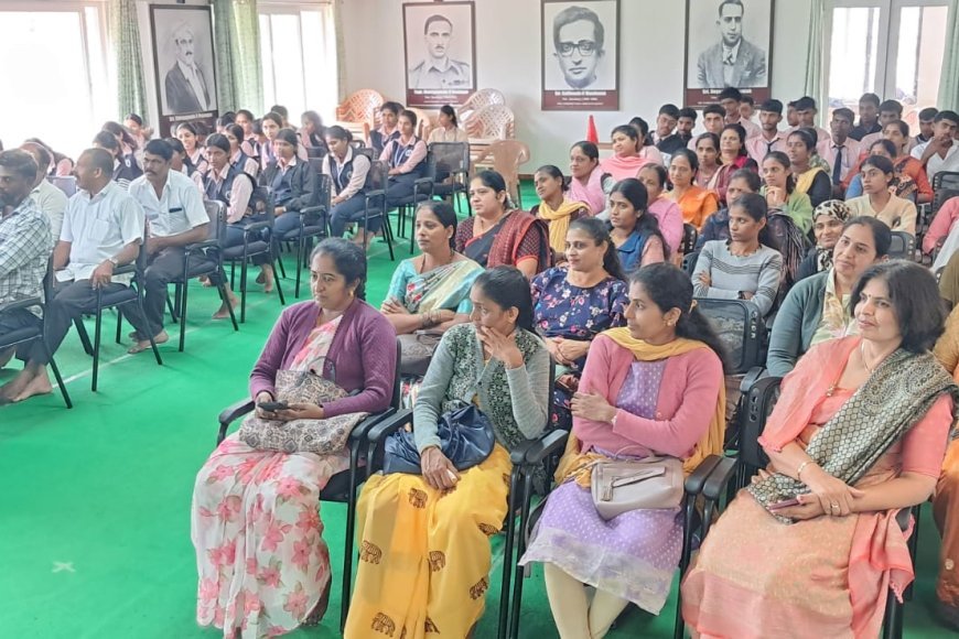 ಪೋಷಕ-ಶಿಕ್ಷಕ ಸಂಘದ ಸಭೆ: ನೀಟ್ ಪರೀಕ್ಷೆ ಬಗ್ಗೆ ಮಾಹಿತಿ ಕಾರ್ಯಾಗಾರ