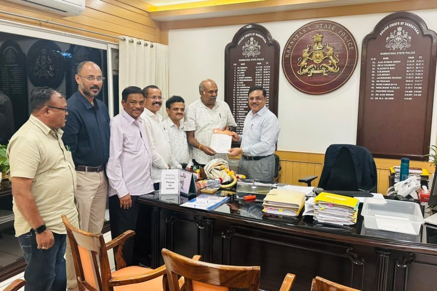 ಡಿಜಿಪಿ ಭೇಟಿ ಮಾಡಿದ ಕೆಯುಡಬ್ಲೂಜೆ ನಿಯೋಗ: ನಕಲಿ ಪತ್ರಕರ್ತರ ಮೇಲೆ ಕ್ರಮಕ್ಕೆ ಆಗ್ರಹ ಆರ್ಟಿಐ ಪತ್ರಕರ್ತರ ಮೆಲೆ ನಿಗಾಕ್ಕೆ ಮನವಿ