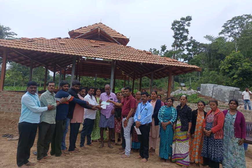 ಅಂಕನಹಳ್ಳಿ ಗ್ರಾಮದ ಶ್ರೀ ಬಸವೇಶ್ವರ ದೇವಸ್ಥಾನಕ್ಕೆ 1,50,000 ಮಂಜೂರಾತಿ ಪತ್ರ ವಿತರಣೆ