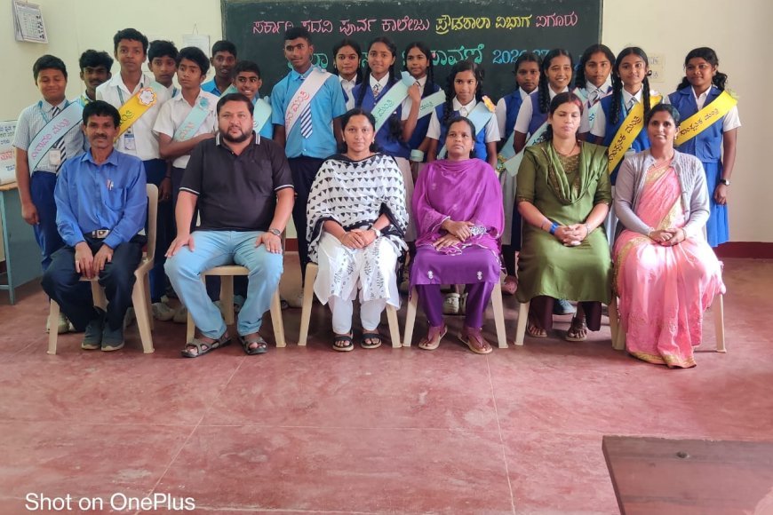 ಸೋಮವಾರಪೇಟೆ:ತಾಲೂಕಿನ ಐಗೂರು ಸರಕಾರಿ ಪ್ರೌಢಶಾಲೆಯಲ್ಲಿ 2026-27ನೇ ಸಾಲಿನ ಶಾಲಾ ಸಂಸತ್ ಚುನಾವಣೆ