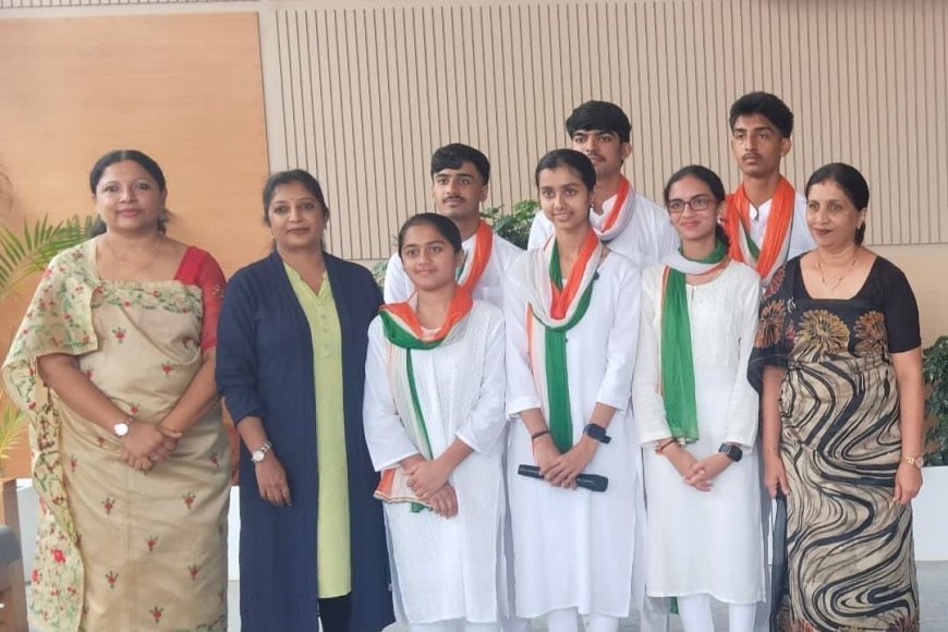 ದೇಶಭಕ್ತಿ ಗೀತಾ ಗಾಯನ ಸ್ಪರ್ಧೆಯಲ್ಲಿ ಸಿಐಪಿಯು ಕಾಲೇಜಿಗೆ ತೃತೀಯ ಸ್ಥಾನ