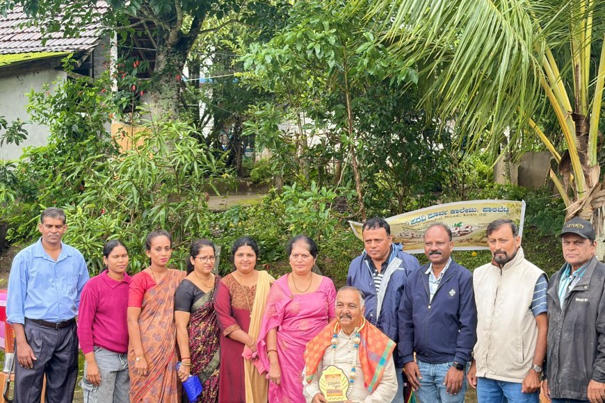 ಯುವಜನತೆ ಕೃಷಿಯತ್ತ ಹೆಚ್ಚು ಗಮನ ಹರಿಸಲಿ: ರಾಮದಾಸ್ ಹೆಚ್. ವಿ