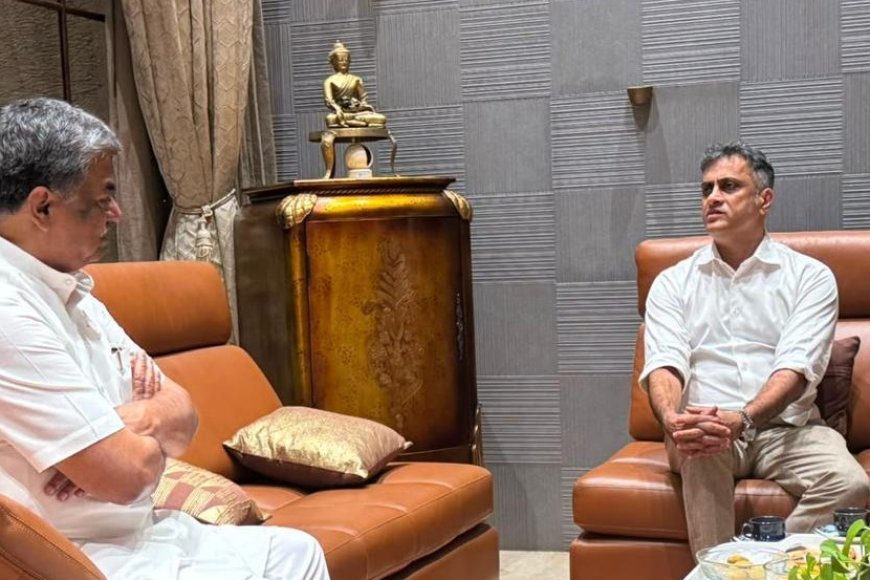 ಶಾಸಕ ಎಎಸ್ ಪೊನ್ನಣ್ಣ ಅವರನ್ನು ಭೇಟಿಯಾದ ಕೆಪಿಸಿಸಿ ಅಧ್ಯಕ್ಷ ಬಿ.ಕೆ ಹರಿಪ್ರಸಾದ್