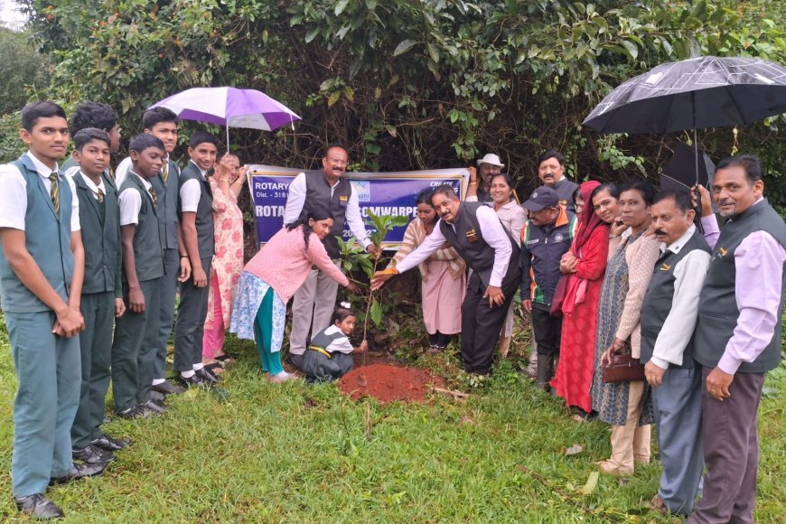 ಸಂದೀಪನಿ‌ ಶಾಲೆಯಲ್ಲಿ ವನಮಹೋತ್ಸವ