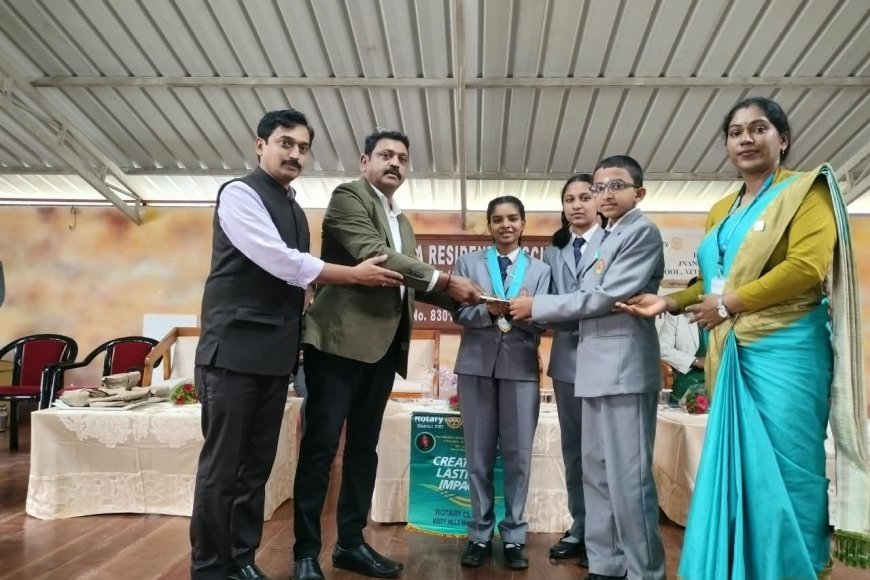 ಜ್ಞಾನಗಂಗಾ ಶಾಲೆಯ ಇಂಟರಾಕ್ಟ್ ಪದಗ್ರಹಣ