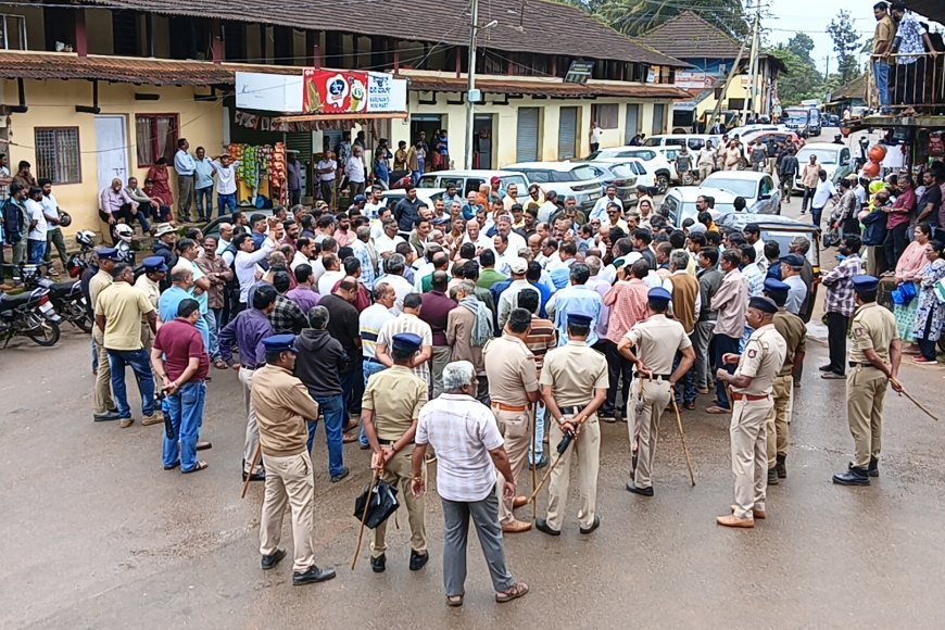 ಕಾಡಾನೆ ದಾಳಿಗೆ ಕೂಲಿ ಕಾರ್ಮಿಕ ಬಲಿ: ಕಣ್ಣಂಗಾಲದಲ್ಲಿ ಭುಗಿಲೆದ್ದ ಸಾರ್ವಜನಿಕರ ಆಕ್ರೋಶ