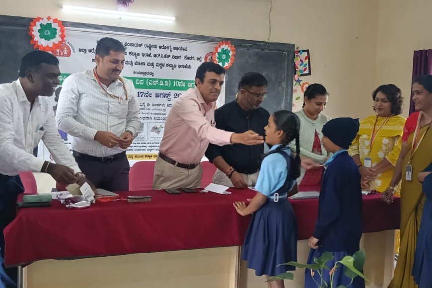 ರಾಷ್ಟ್ರೀಯ ಜಂತುಹುಳು ನಿವಾರಣಾ ಕಾರ್ಯಕ್ರಮಕ್ಕೆ ಚಾಲನೆ