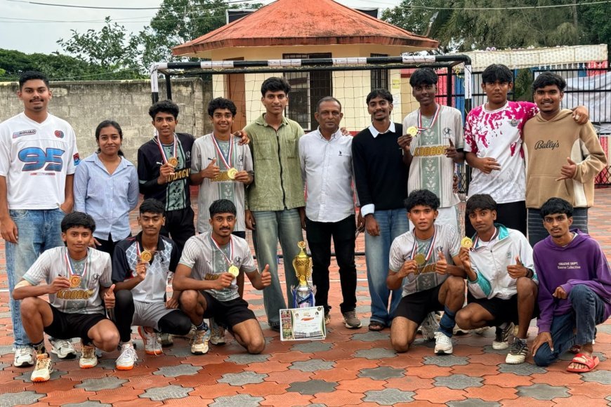ಹ್ಯಾಂಡ್ ಬಾಲ್; ಗೋಣಿಕೊಪ್ಪಲು ಕಾವೇರಿ ಪಿಯು ಕಾಲೇಜು ತಂಡ ಚಾಂಪಿಯನ್‌