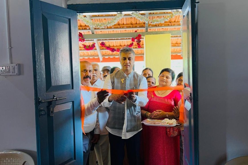 ಹುದಿಕೇರಿ ಮಹಿಳಾ ಸಮಾಜದ ನವೀಕರಣಗೊಂಡ ಕಟ್ಟಡವನ್ನು ಉದ್ಘಾಟಿಸಿದ ಶಾಸಕ ಎಎಸ್ ಪೊನ್ನಣ್ಣ