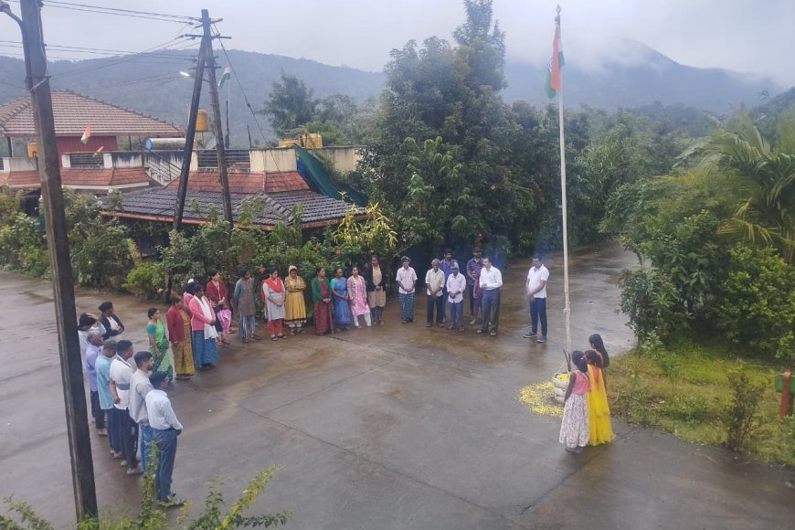 ಗೋಳಿಕಟ್ಟೆ ಬಡಾವಣೆಯಲ್ಲಿ 80ನೇ ಸ್ವಾತಂತ್ರ್ಯ ದಿನಾಚರಣೆ