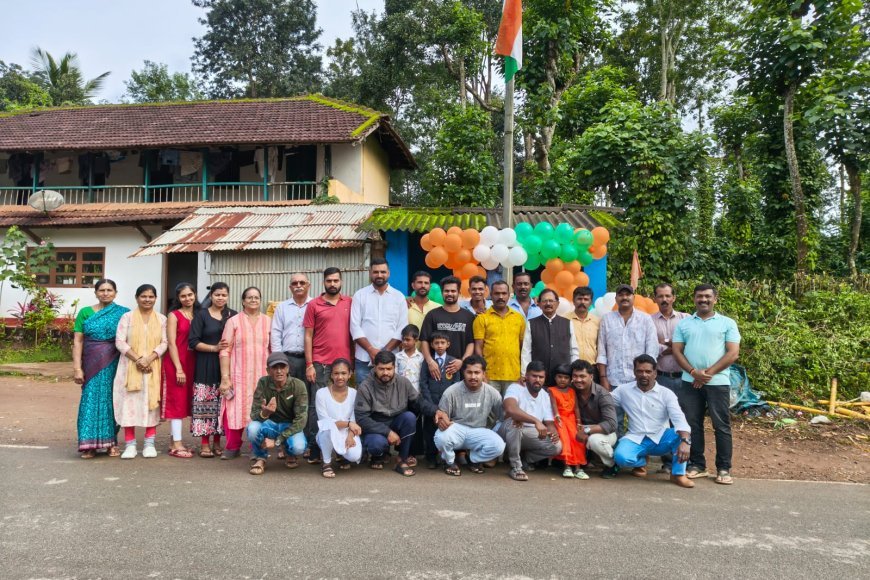 ಇಂಜಿಲಗೆರೆಯಲ್ಲಿ ಸಂಭ್ರಮದ ಸ್ವಾತಂತ್ರ್ಯೋತ್ಸವ ಆಚರಣೆ