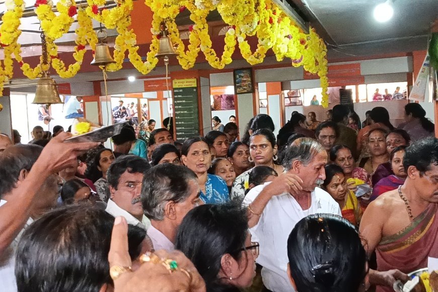 ಮಗ್ಗುಲ ಗ್ರಾಮದಲ್ಲಿ ಶ್ರೀ ಶನೀಶ್ವರ ಮತ್ತು ನವಗ್ರಹ ದೇವಾಲಯದಲ್ಲಿ ಶ್ರಾವಣ ಮಾಸದ ಶ್ರಾವಣ ಶನಿವಾರ ಪೂಜೆ