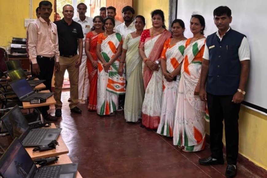 ಶಿರಂಗಾಲ ಸರ್ಕಾರಿ ಪ್ರೌಢಶಾಲೆಗೆ ಉಚಿತ ಲ್ಯಾಪ್ ಟಾಪ್ ಕೊಡುಗೆ