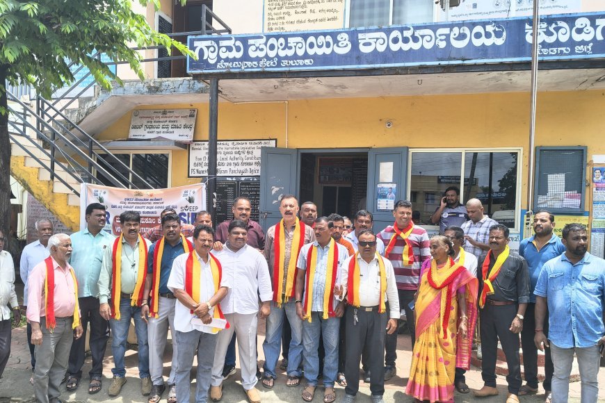 ಕೂಡಿಗೆ ಗ್ರಾಪಂ ವ್ಯಾಪ್ತಿಯಲ್ಲಿ ಬೀದಿನಾಯಿಗಳ ಹಾವಳಿ: ಕೂಡಿಗೆ ಗ್ರಾಪಂ ಮುಂಭಾಗ ಪ್ರತಿಭಟನೆ
