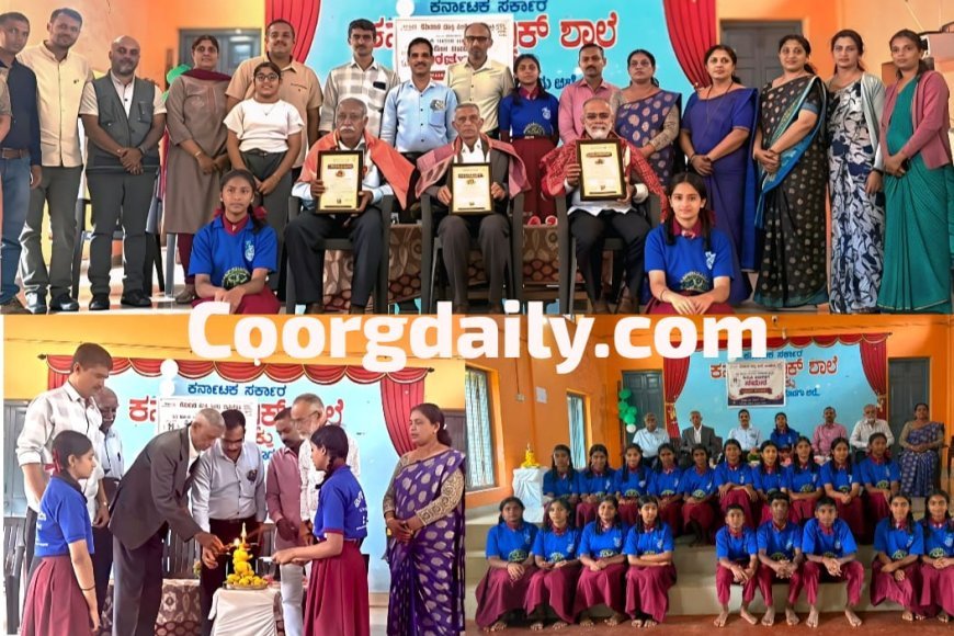 ನಾಪೋಕ್ಲುವಿನ ಕೆಪಿಎಸ್ ಶಾಲೆಯಲ್ಲಿ ರೋಟರಿ ಮಿಸ್ಟಿ ಹಿಲ್ಸ್ ನಿಂದ  ವಿಶ್ವ ಹಿರಿಯ ನಾಗರಿಕರ ದಿನಾಚರಣೆ: ದುಶ್ಚಟಗಳಿಂದ ದೂರವಿದ್ದು ಉತ್ತಮ ಪ್ರಜೆಯಾಗಿ ವಿದ್ಯಾರ್ಥಿಗಳಿಗೆ ಹಿರಿಯರ ಕಿವಿಮಾತು