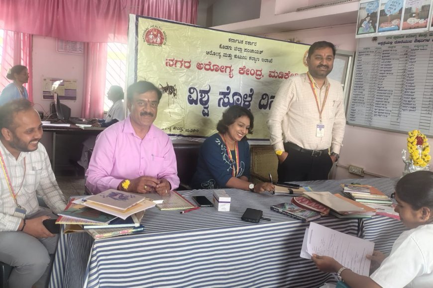 ಮಡಿಕೇರಿ ನಗರ ಆರೋಗ್ಯ ಕೇಂದ್ರದಲ್ಲಿ ವಿಶ್ವ ಸೊಳ್ಳೆ ದಿನ ಆಚರಣೆ: ಪರಿಸರ ಸ್ವಚ್ಛತೆಗೆ ಆದ್ಯತೆ ನೀಡಿ ಡಾ. ಸುನಿಲ್