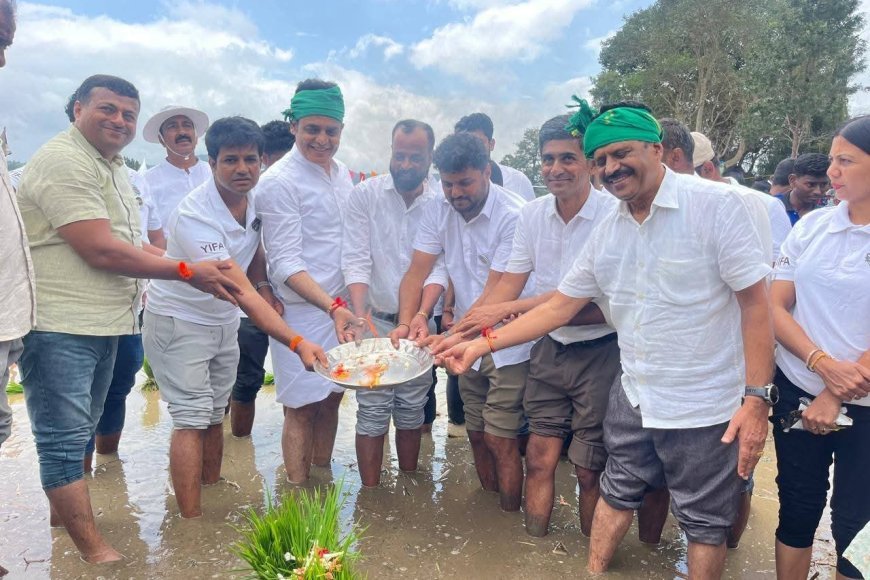 ಹೆಬ್ಬಾಲೆ : ಯಂಗ್ ಇಂಡಿಯನ್ ಫಾರ್ಮರ್ಸ್ ಅಸೋಸಿಯೇಷನ್ ವತಿಯಿಂದ  ಜಿಲ್ಲಾಮಟ್ಟದ ಗದ್ದೆ ನಾಟಿ ಹಬ್ಬ, ಗ್ರಾಮೀಣ ಕೆಸರು ಗದ್ದೆ ಕ್ರೀಡಾಕೂಟ:  ರೈತರು ಕೃಷಿಗೆ ಮಾರಕವಾಗುವ ಬೆಳೆಗಳನ್ನು ಬೆಳೆಯಬಾರದು : ಅಶ್ವತ್ಥನಾರಾಯಣ್