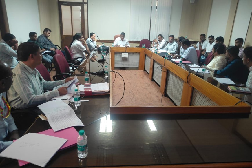 ವಿರಾಜಪೇಟೆ ಕ್ಷೇತ್ರದ ಅಭಿವೃದ್ಧಿ ಕಾಮಗಾರಿಗಳ ಪ್ರಗತಿ ಪರಿಶೀಲನಾ ಸಭೆ ನಡೆಸಿದ ಎ.ಎಸ್. ಪೊನ್ನಣ್ಣ
