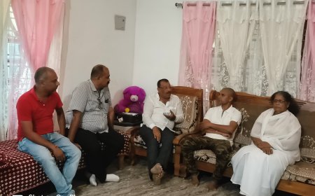 ಕಾಡಾನೆ ದಾಳಿಗೆ ಬಲಿಯಾದ ರೈತನ ಮನೆಗೆ ಸುಜಾ  ಕುಶಾಲಪ್ಪ ಭೇಟಿ