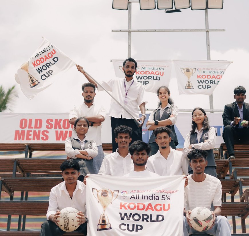 "ಡ್ರಗ್ಸ್ ಬಿಡಿ, ಫುಟ್ಬಾಲ್ ಆಡೋಣ ಬನ್ನಿ" ಎಲ್ಲರನ್ನೂ ಒಂದುಗೂಡಿಸಲು ಫುಟ್ಬಾಲ್