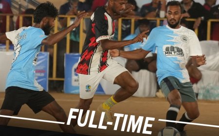 ಆಲ್ ಸ್ಟಾರ್ ಕೊಡಗು ವರ್ಲ್ಡ್‌ ಕಪ್ ಫುಟ್ಬಾಲ್: ಅಮಿಟಿ ಯುನೈಟೆಡ್ ತಂಡಕ್ಕೆ ಭರ್ಜರಿ ಗೆಲುವು