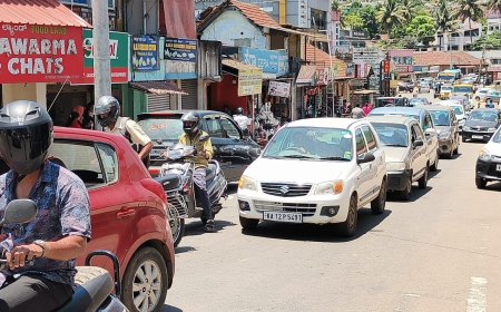 ವಾಣಿಜ್ಯ ನಗರಿ ಗೋಣಿಕೊಪ್ಪಲಿನ ಟ್ರಾಫಿಕ್ ಸಮಸ್ಯೆಗೆ ಮುಕ್ತಿ ಎಂದು!....